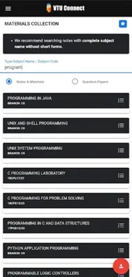 VTU Connect - Notes, QPs, Syll android App screenshot 6